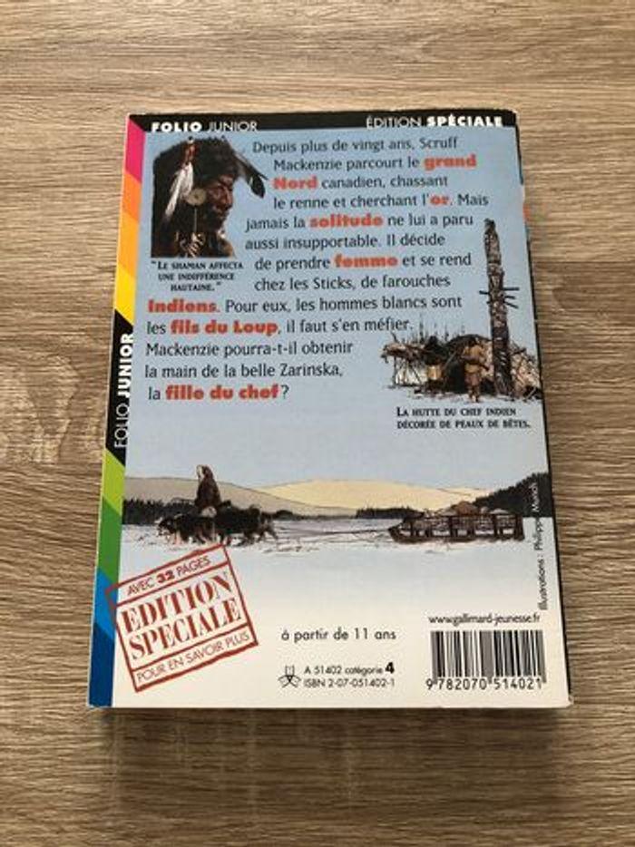 Livre Le fils du loup - photo numéro 2