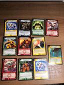 Lot de 11 cartes TCG duel masters VF , rare ou promo