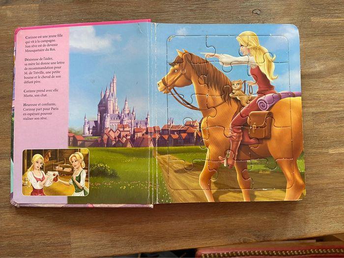 Livre puzzle barbie - photo numéro 2