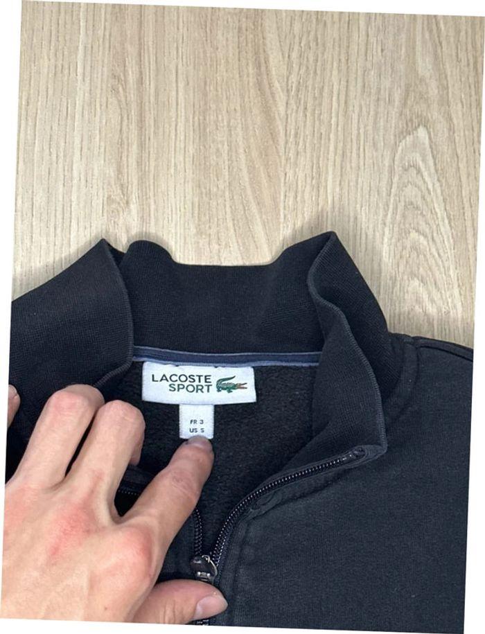 Veste Lacoste Taille S Noir Authentique - photo numéro 3