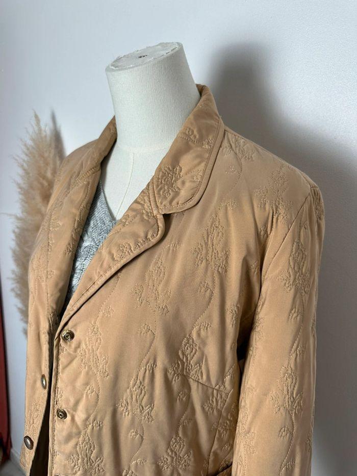 🌸 Veste matelassée - vintage - beige 🌸 - photo numéro 5