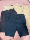 Lot 4 shorts (plusieurs marques )