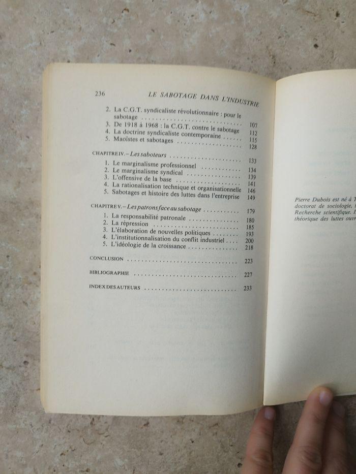 Le sabotage dans l'industrie Pierre Dubois - photo numéro 5