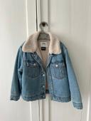 Veste jean fouree Zara