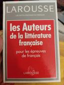 Les auteurs de la littérature française