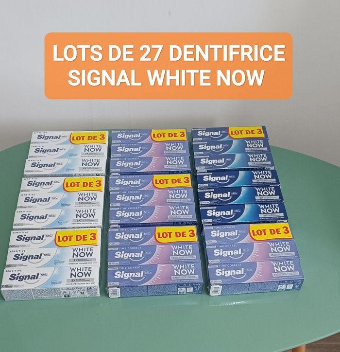 30%OFFERTS/LOTS DE 27 DENTIFRICES WHITE NOW 🔥 ENVOI RAPIDE - photo numéro 1