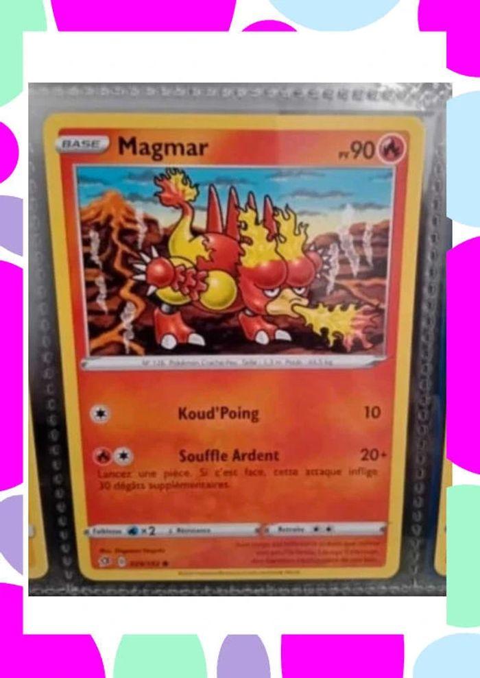 Carte Pokémon Magmar
Année 2020