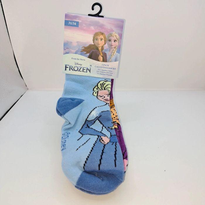 Pack de 3 paires de chaussettes reine des neiges - photo numéro 5