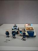 Voiture et buggy de police playmobil