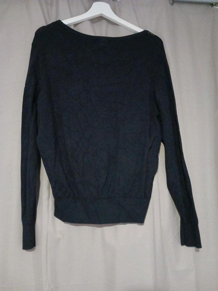 Pull bleu marine h&m taille L - photo numéro 2