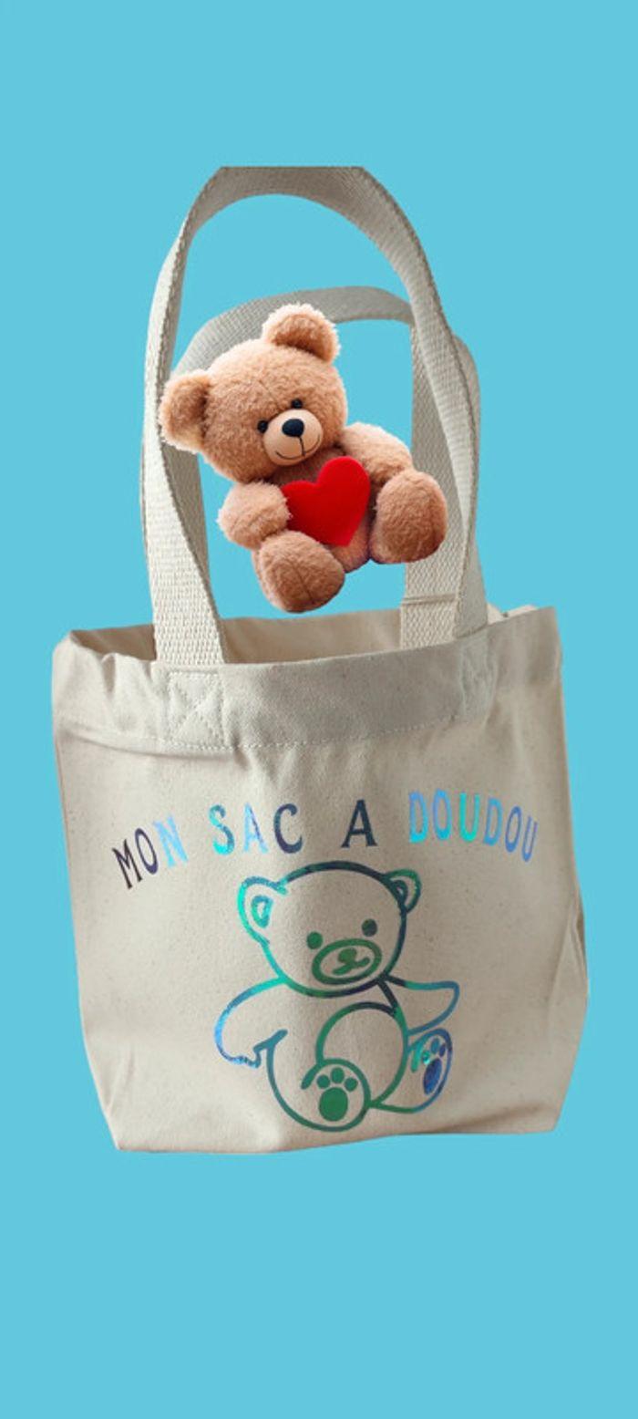 Sac à doudou ourson teddy - photo numéro 1