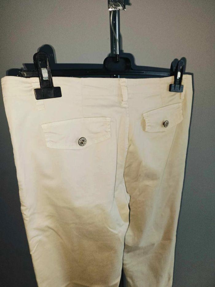 pantalon beige toile L40/42 - photo numéro 6