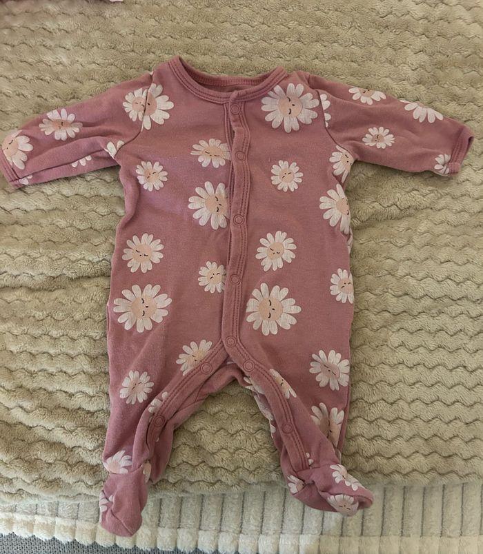 Lot de deux pyjamas bébé fille - photo numéro 1