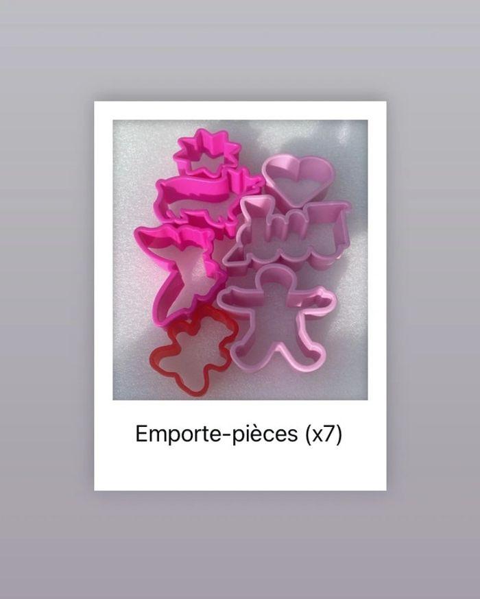 Emporte-pièces Ludiques pour Pâte à Modeler (x7) - photo numéro 1