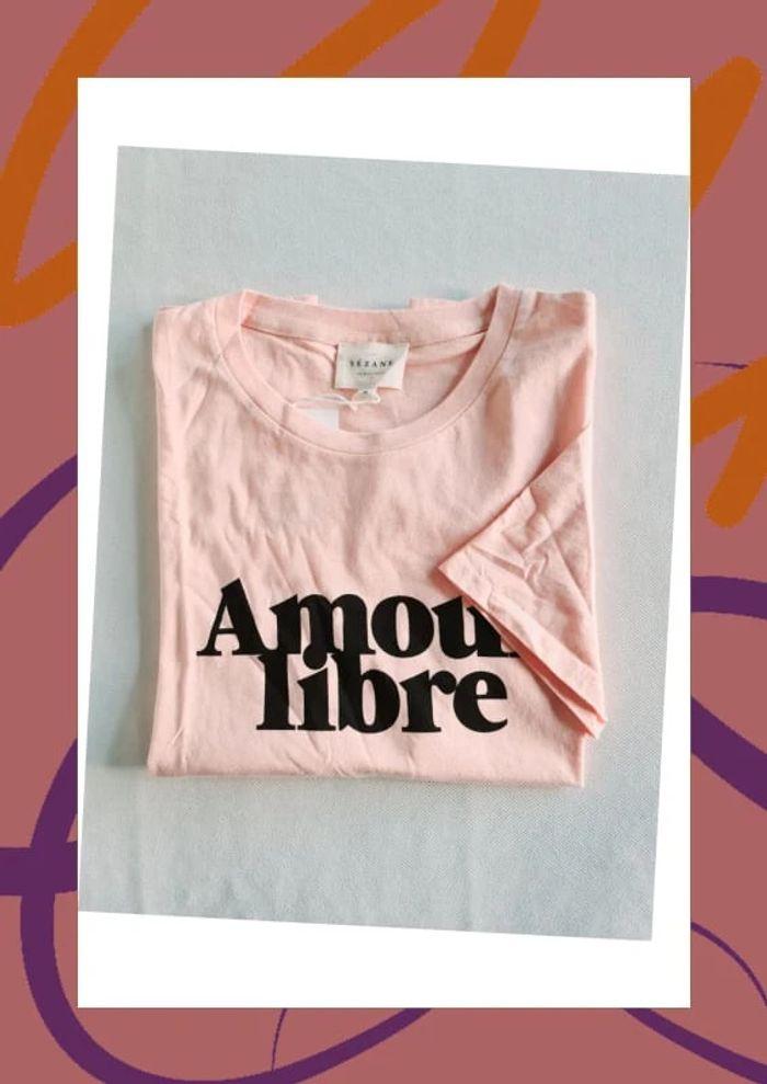 Sézane T-shirt Amour libre - photo numéro 2