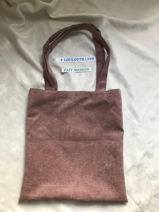 Tote-bag bordeaux - photo numéro 2