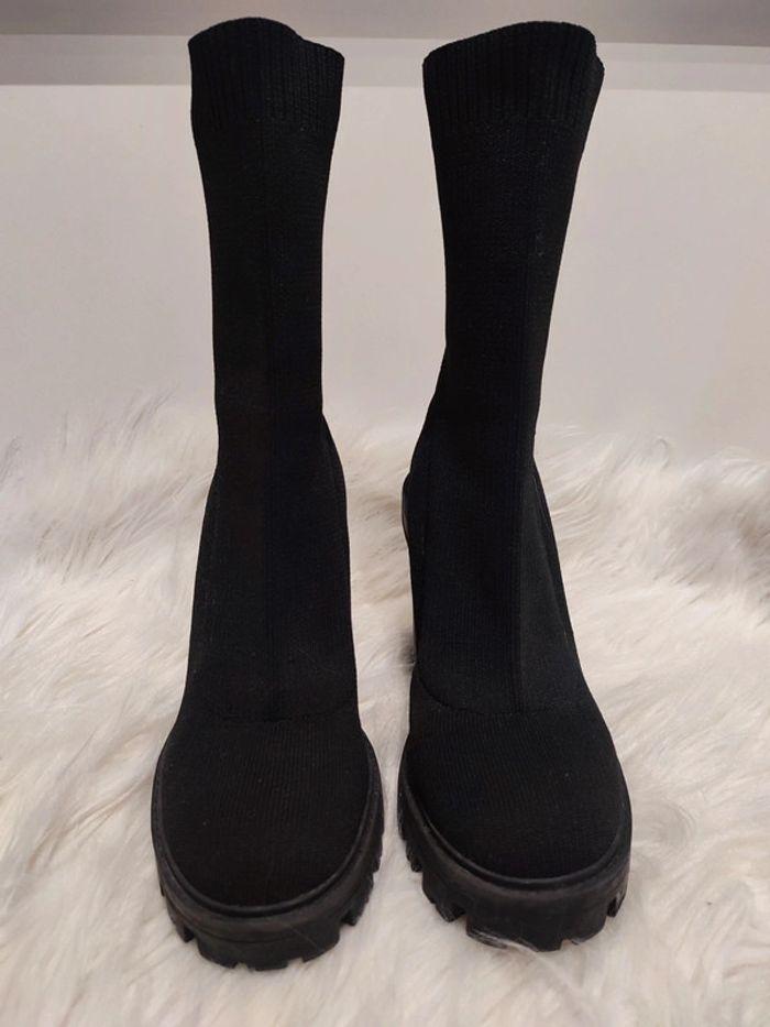 Bottines-Chaussettes ZARA - photo numéro 2