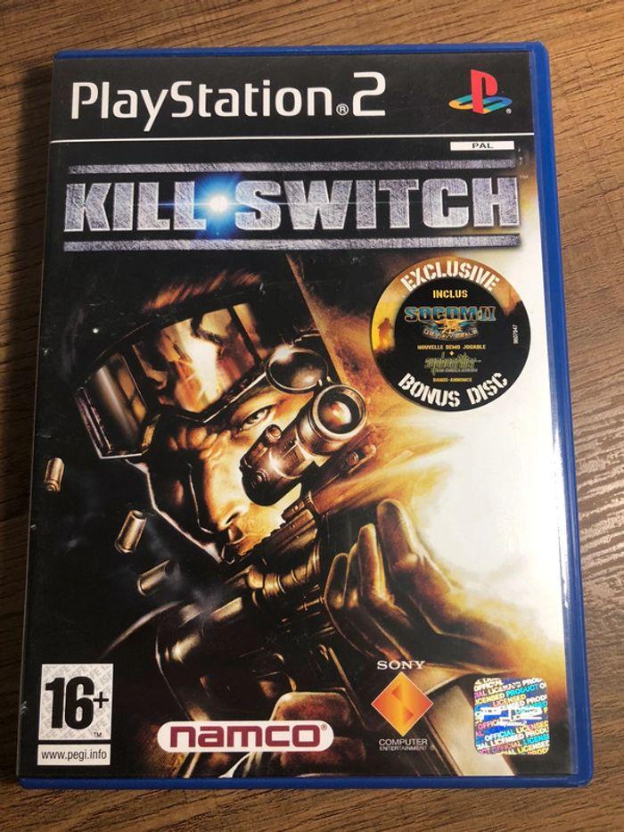 Jeux Sony PlayStation 2 PS2 kill switch édition spéciale complet - photo numéro 1