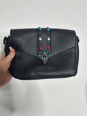 Pochette noire perles et clous LPB Woman