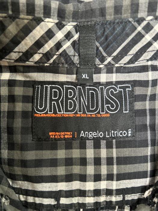 Chemise à carreaux noirs et gris Angelo Litrico - Taille XL - photo numéro 4