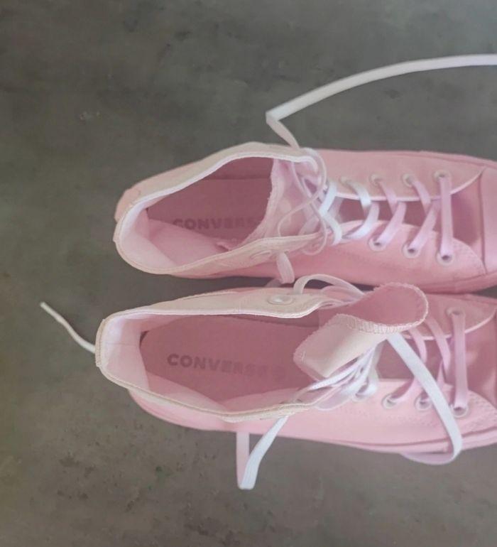 Converse rose pointure 42,5 - photo numéro 4