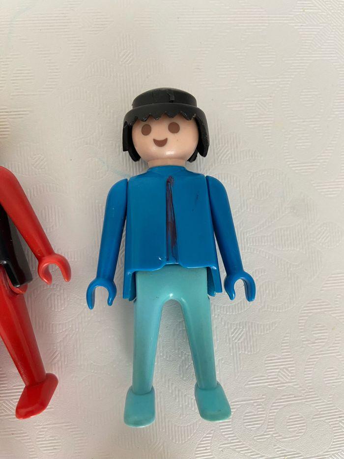 Lot Playmobil figurines 1974 chantier - photo numéro 2