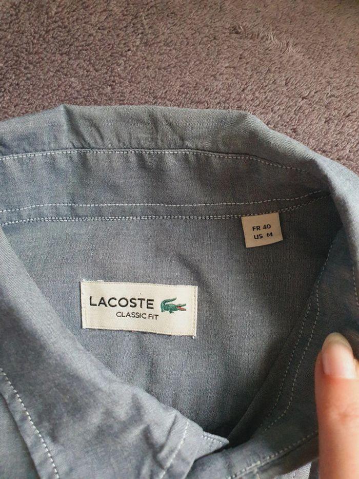 Chemise vintage Lacoste taille M - photo numéro 7