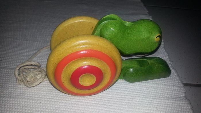 Jouet escargot à tirer en bois Planwood Plan Toys - photo numéro 3