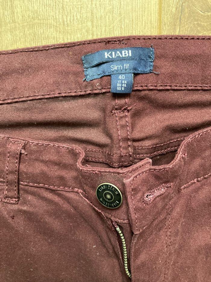 Pantalon Kiabi 40 slim fit - photo numéro 2