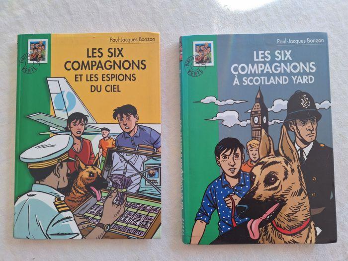 Lot de 2 livres : les six compagnons (bibliothèque verte) - photo numéro 1