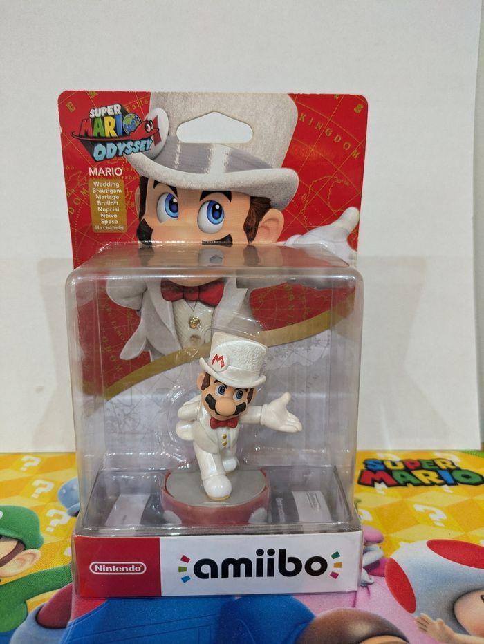 AMIIBO SUPER MARIO ODYSSEY - MARIO TENUE DE MARIAGE EURO NEUF - photo numéro 1