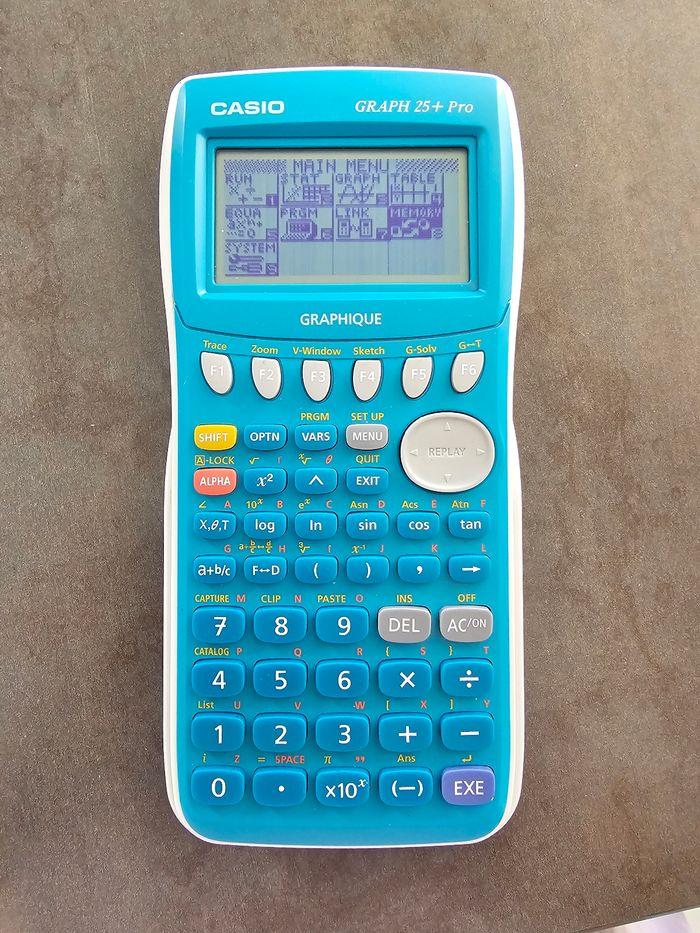 Casio graph 25+ pro - photo numéro 1