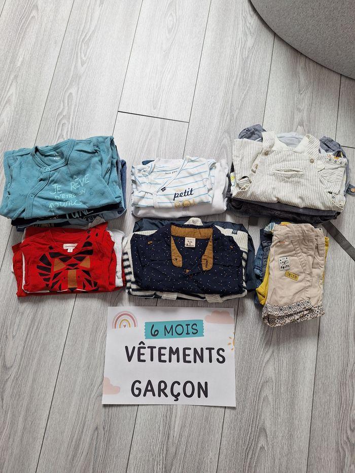 Lot vêtements 6 mois garçon - photo numéro 1