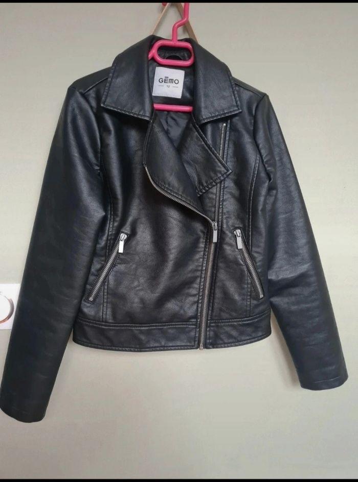 Veste simili cuir 12 ans - photo numéro 1