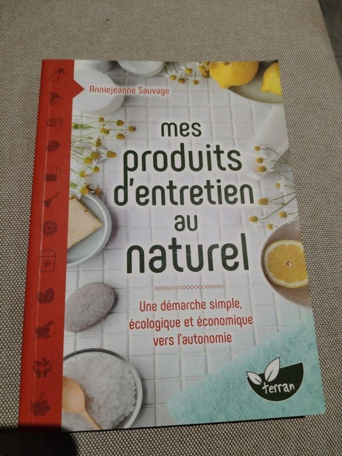 Livre Mes produits d'entretien au naturel - photo numéro 1