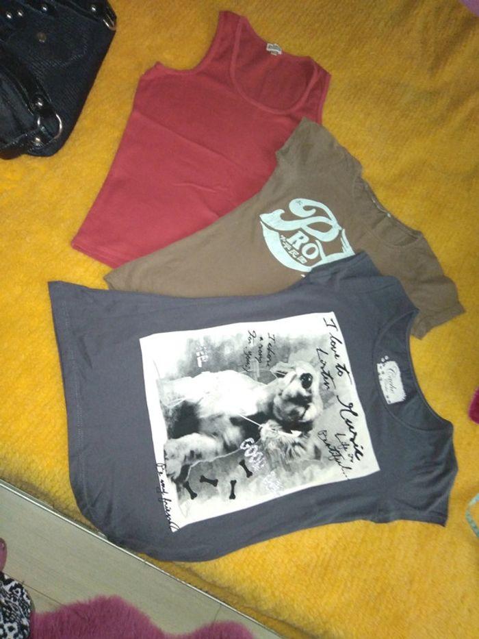 3 tee shirts - photo numéro 1