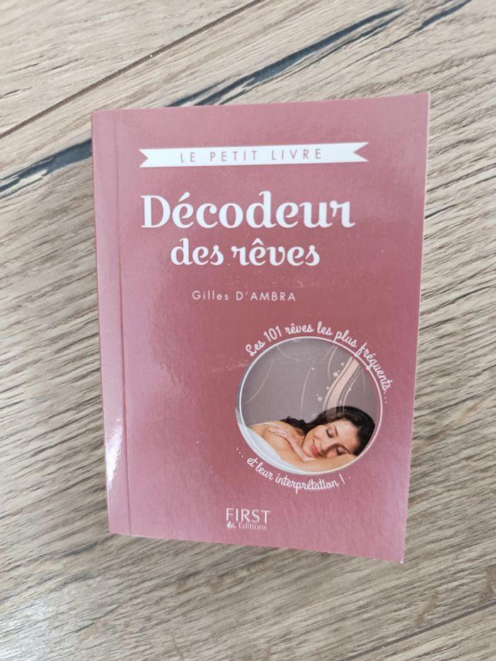 Livre décodeur des rêves de gilles d'ambra - photo numéro 1