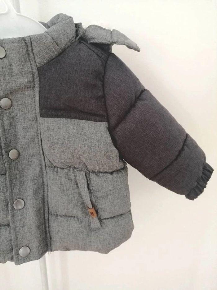 Manteau bébé doudoune matelassée H&M taille 4-6 mois 68 cm Neuf - photo numéro 3