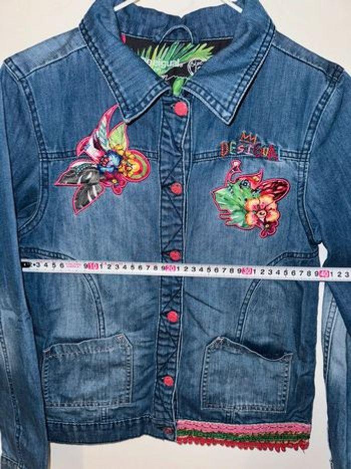 Veste en jean desigual fille taille 13/14 ans ! - photo numéro 7