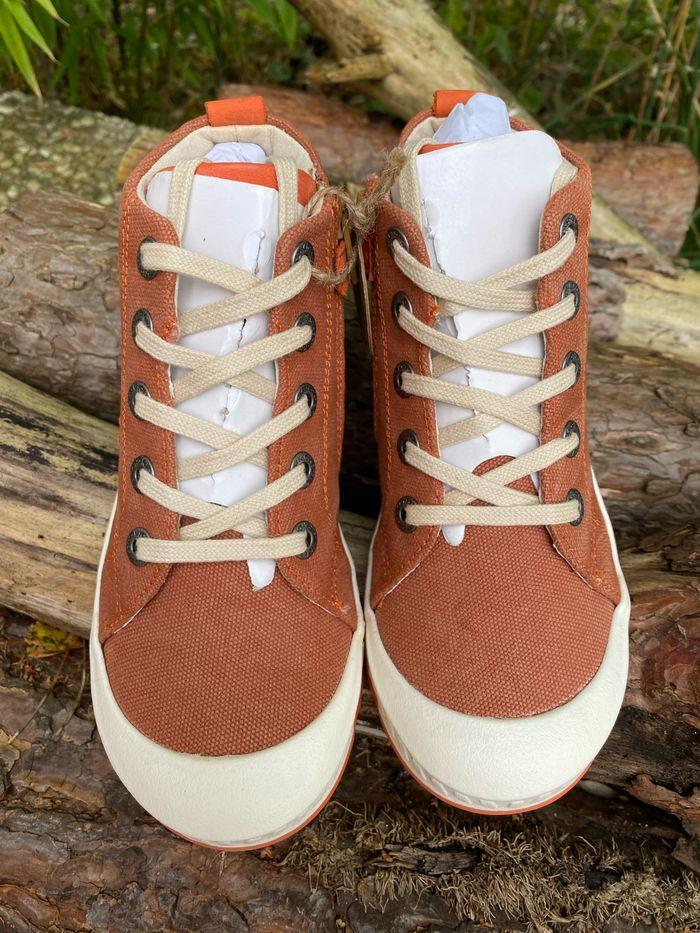 Baskets Kickers kickrup camel orange 31 - photo numéro 4