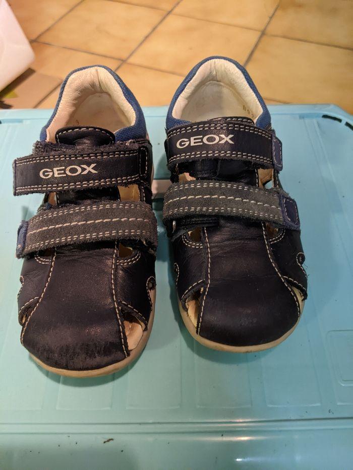 Sandales Geox bleu 23 - photo numéro 1