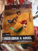 Kingdom hearts figurine Sora et Ariel Disney