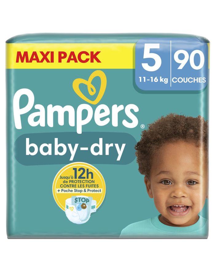 1 paquet de couches Pampers taille 5