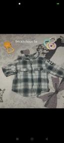 Chemise manches longues kitchoun 9m