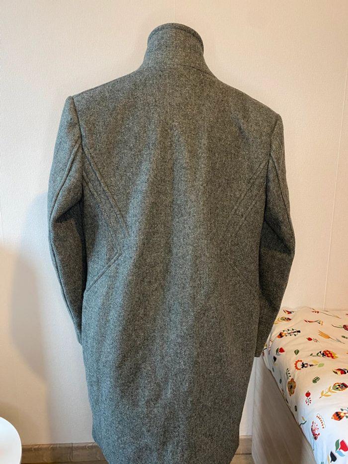 Manteau long / pardessus gris taille L / 40 Boutique Indépendante - photo numéro 6