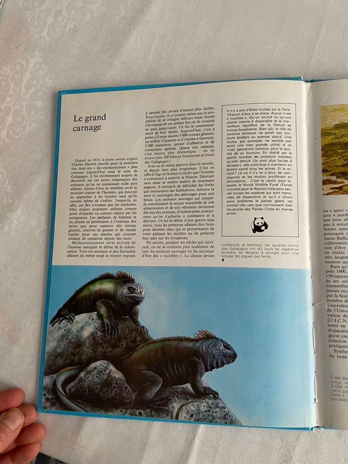 Livre ancien les animaux en voie de disparition 1972 - photo numéro 7