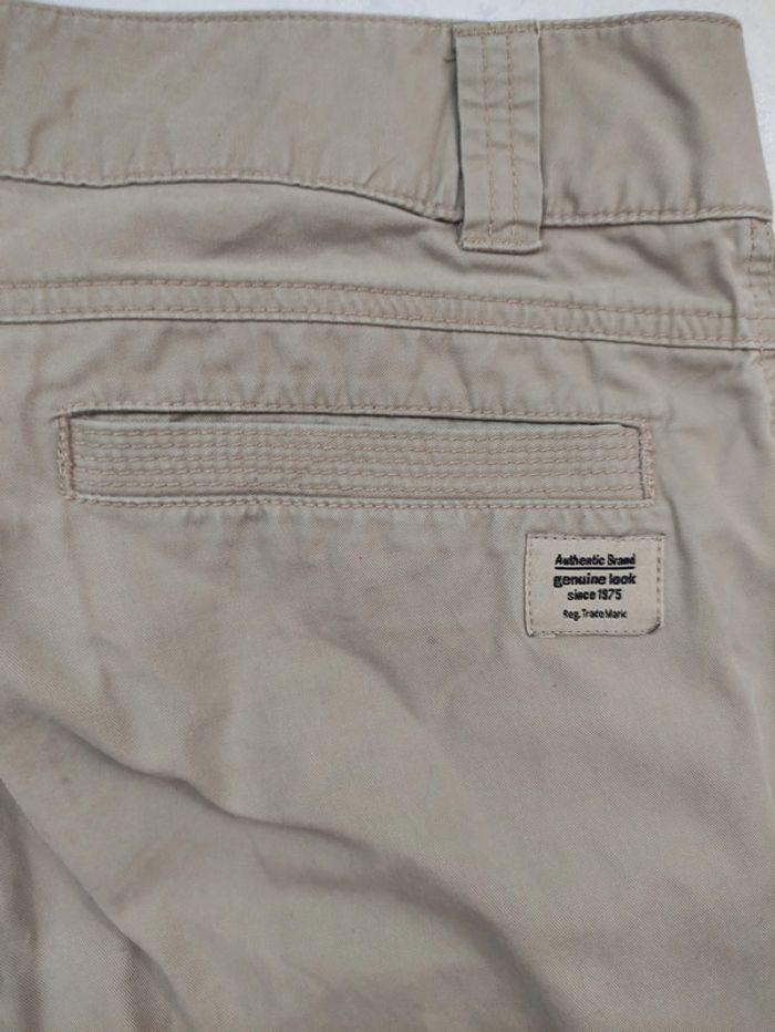 Pantalon chino beige homme Zara 38 - photo numéro 5