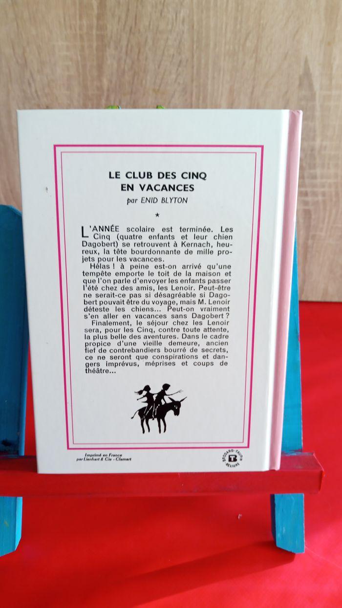 Le club des cinq en vacances, 2011, bibliothèque rose - photo numéro 2