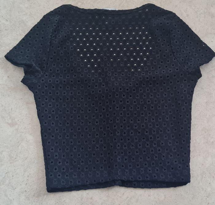 Crop top noir h&m Neuf taille xs - photo numéro 6