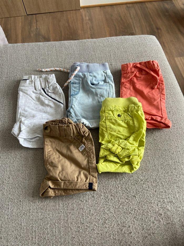 Lot de shorts 6 mois